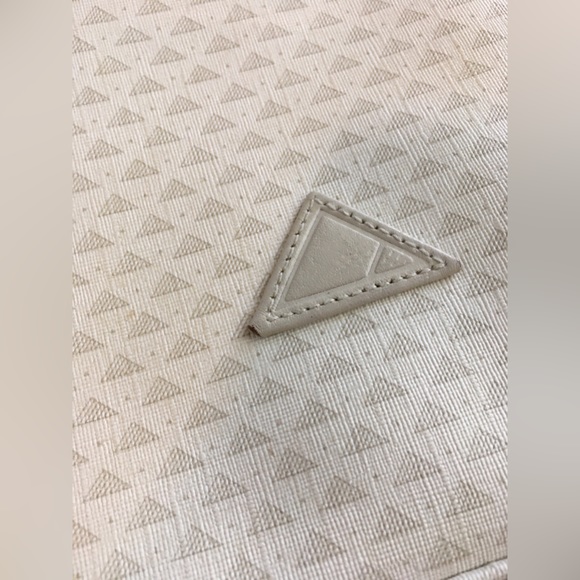 Vintage 1984 Liz Claiborne Leather & Coated Canvas Tote - Picture 7 of 11